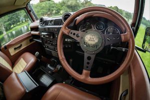 Rigby Land Rover Defender steering wheel