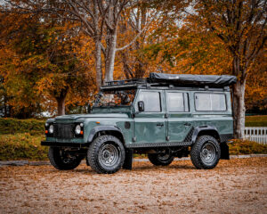 Side view of the Rigby Defender