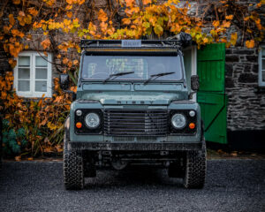 Front view of a Rigby Defender