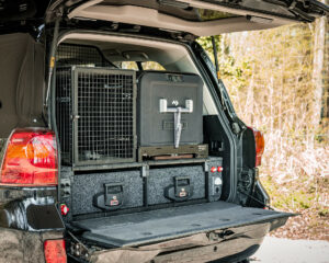 Complete overland storage system for Toyota Land Cruiser